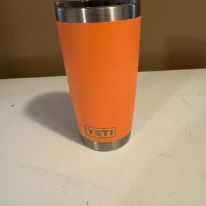 YETI Bright Orange Travel Mug